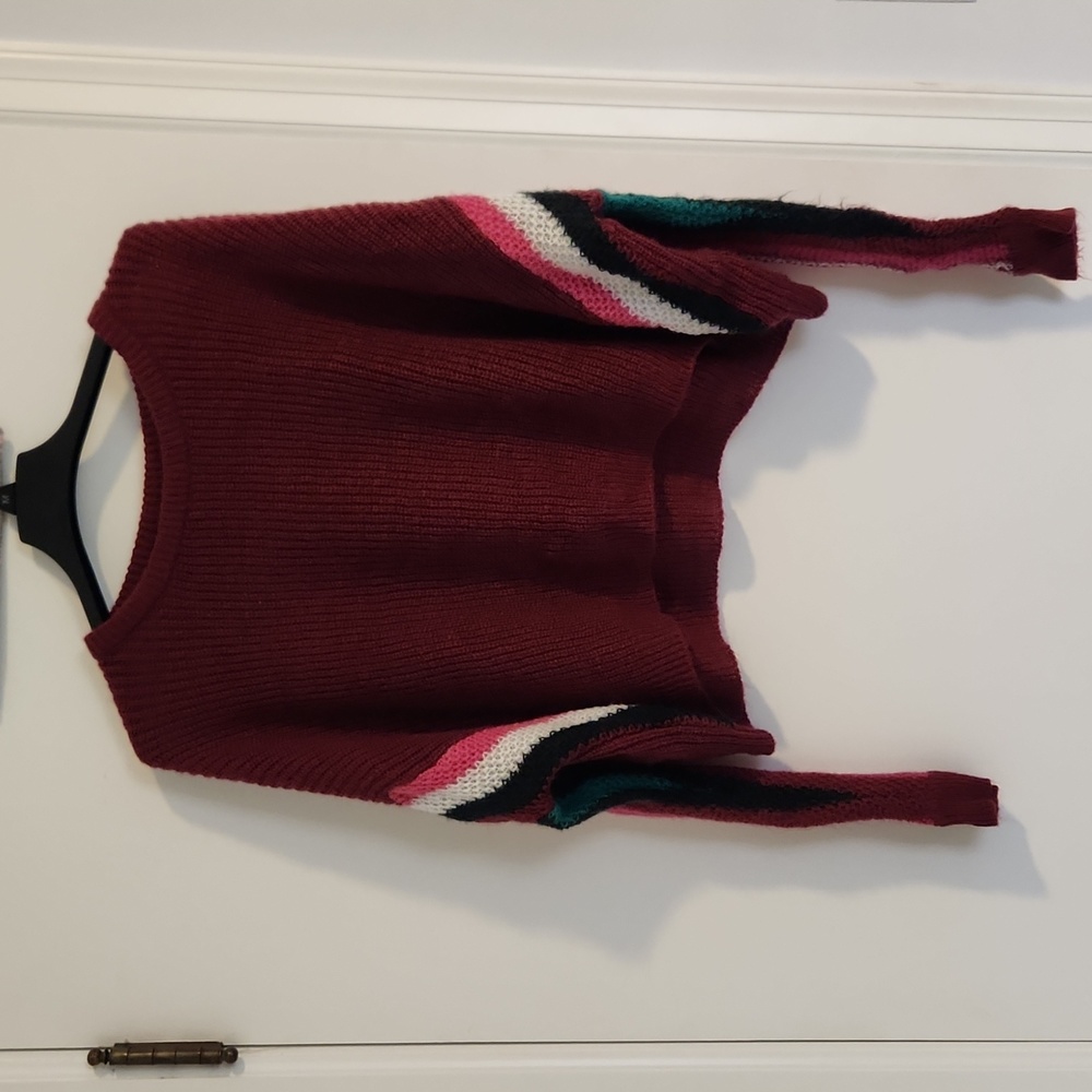 Ultra flirt dolman crop sweater